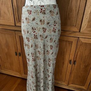 Vintage Sage Floral Maxi